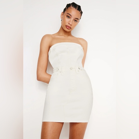 New Good American - FIT FOR SUCCESS MINI TUBE DRESS - Picture 4 of 4